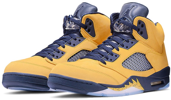 Air Jordan 5 Retro SP 'Inspire Yellow Blue' CQ9541-704-YC Lookbook Air Jordan 5 Retro SP 'Inspire Yellow Blue' CQ9541-704-YC