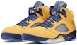 Lookbook Air Jordan 5 Retro SP 'Inspire Kuning Biru' CQ9541-704-YC