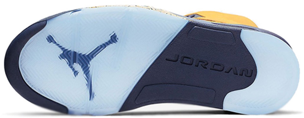 Air Jordan 5 Retro SP 'Inspire Yellow Blue' CQ9541-704-YC Details for Air Jordan 5 Retro SP 'Inspire Yellow Blue' CQ9541-704-YC