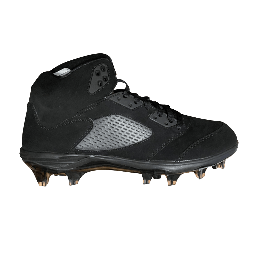 Buy Air Jordan 5 復刻童鞋 '黑金屬' CQ2068-001