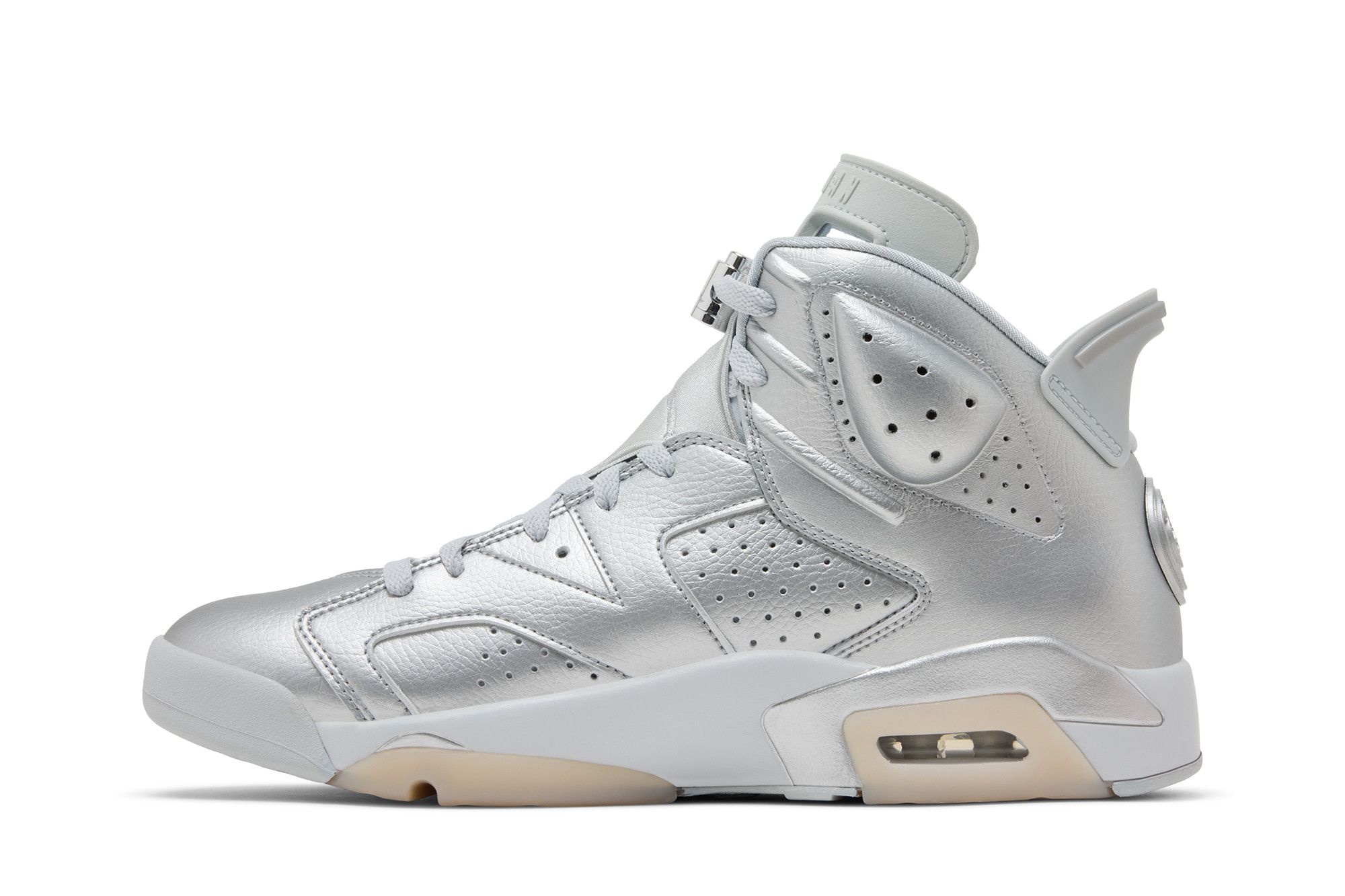 Lookbook Paris Saint-Germain x Air Jordan 6 Retro PSG Plateado IQ5135-001