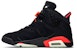 Air Jordan 6 Retro+ 2000 'Infrared' Lelaki Wanita Sneakers 136038-061