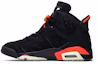 Lookbook Air Jordan 6 Retro+ 2000 'Infrared' Lelaki Wanita Sneakers 136038-061