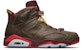 Air Jordan 6 Retro 'Cigar' 384664-250 (Tetap dalam Bahasa Inggeris)