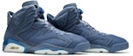 Cheap Air Jordan 6 Retro 'Diffused Blue' 384664-400 (Biru Lembut)