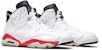 Kasut Retro Air Jordan 6 'Infrared' 2010 384664-103