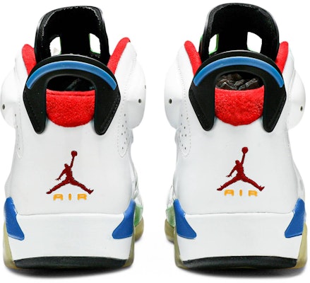 Air Jordan 6 Retro 'Olympic' Lelaki Wanita Kasut Sukan 325387-161 Details for Air Jordan 6 Retro 'Olympic' Lelaki Wanita Kasut Sukan 325387-161