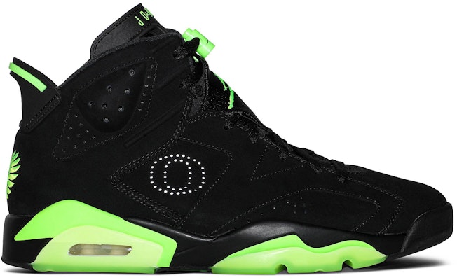 Air Jordan 6 Retro 'Oregon Ducks' PE CK2587-003 1