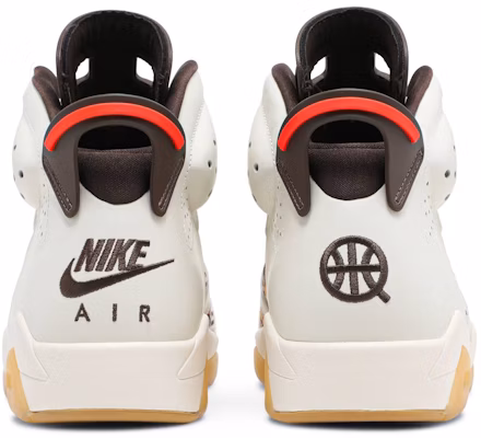 Air Jordan 6 复刻版 'Quai 54 - 米白棕' CZ4152-100 Details for Air Jordan 6 复刻版 'Quai 54 - 米白棕' CZ4152-100