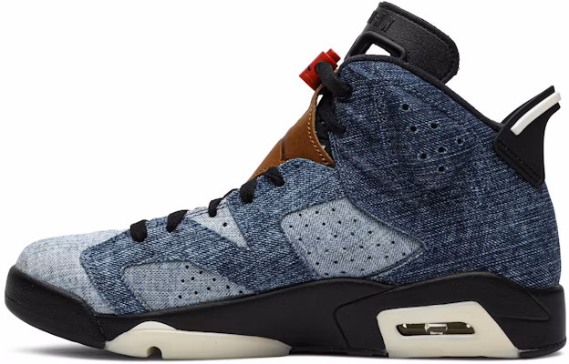 Air Jordan 6 Retro 'Washed Denim' CT5350-401 Lookbook Air Jordan 6 Retro 'Washed Denim' CT5350-401