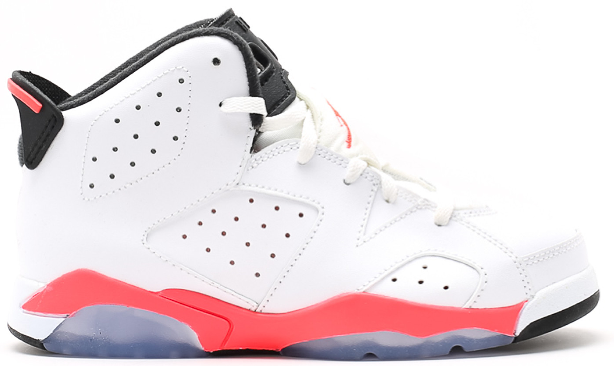 (Preschool) Air Jordan 6 Retro BP 2014 'White Infrared' 384666-123 ...