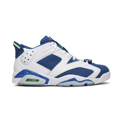 Jordan 6 Retro Low 'Ghost Green'