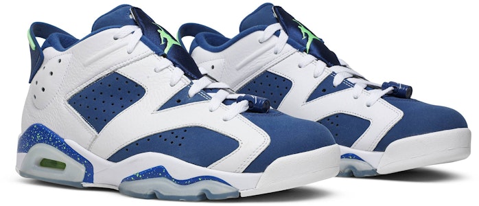 Air Jordan 6 复刻低帮 '幽灵绿' 304401-106 Cheap Air Jordan 6 复刻低帮 '幽灵绿' 304401-106