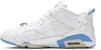 Air Jordan 6 Retro Low 'Biru Universiti' 304401-141