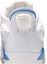 Sizing Air Jordan 6 Retro Low 'Biru Universiti' 304401-141