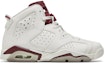 Buy (Akar Sekolah) Air Jordan 6 Retro OG BG 2015 'Maroon' Vintage 836342-115