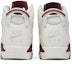 Details for (Akar Sekolah) Air Jordan 6 Retro OG BG 2015 'Maroon' Vintage 836342-115