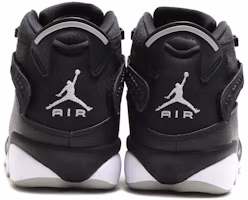 Shop Air Jordan 6 Rings 'Black Matte Silver' 322992-021