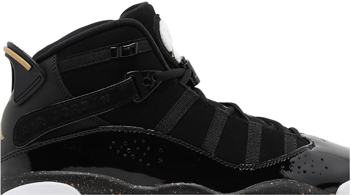 Air Jordan 6 Rings 'Black Metallic Gold White' 322992-007 Order Air Jordan 6 Rings 'Black Metallic Gold White' 322992-007