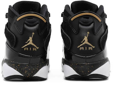 Air Jordan 6 Rings 'Negro Oro Metálico Blanco' 322992-007 Details for Air Jordan 6 Rings 'Negro Oro Metálico Blanco' 322992-007