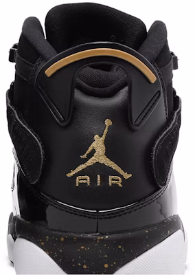 Air Jordan 6 Rings 'Black Metallic Gold White' 322992-007 Sizing Air Jordan 6 Rings 'Black Metallic Gold White' 322992-007
