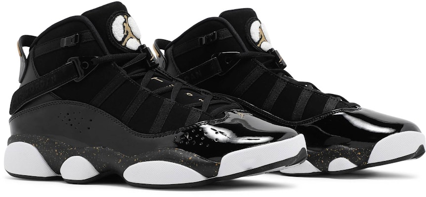 Air Jordan 6 Rings 'Black Metallic Gold White' 322992-007 Cheap Air Jordan 6 Rings 'Black Metallic Gold White' 322992-007