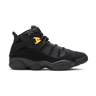 Jordan 6 Rings 'Black Red Sulfur'