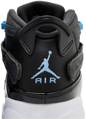 Air Jordan 6 Rings 'Hitam Biru Universiti' 322992-041 Sizing Air Jordan 6 Rings 'Hitam Biru Universiti' 322992-041