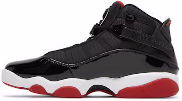 Lookbook Air Jordan 6 Rings 'Black Varsity Red' 322992-062