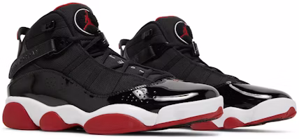 Cheap Air Jordan 6 Rings 'Black Varsity Red' 322992-062