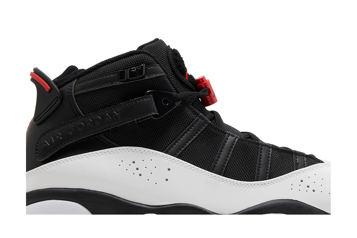 Air Jordan 6 Rings 'Black Varsity Red'