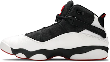 Lookbook Air Jordan 6 Rings 'Black White Gym Red' 322992-012