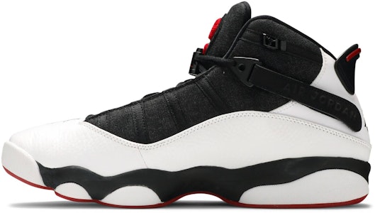 Air Jordan 6 Rings 'Hitam Putih Merah Gym' 322992-012 Lookbook Air Jordan 6 Rings 'Hitam Putih Merah Gym' 322992-012