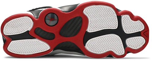 Shop Air Jordan 6 Rings 'Black White Gym Red' 322992-012