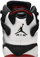 Sizing Air Jordan 6 Rings 'Black White Gym Red' 322992-012