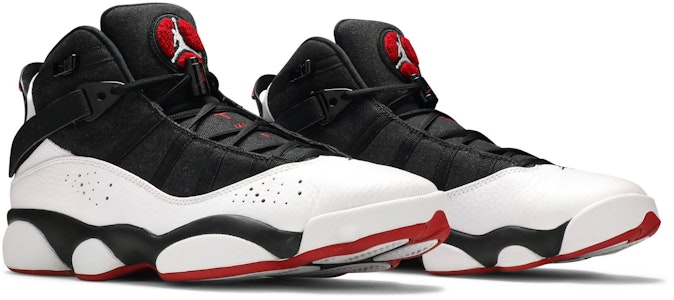 Air Jordan 6 Rings 'Hitam Putih Merah Gym' 322992-012 Cheap Air Jordan 6 Rings 'Hitam Putih Merah Gym' 322992-012