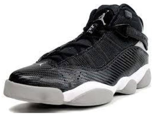 喬丹 Air Jordan 6 Rings “碳纖維” 減震耐磨 中幫 復古籃球鞋 男款 黑 Shop 喬丹 Air Jordan 6 Rings “碳纖維” 減震耐磨 中幫 復古籃球鞋 男款 黑