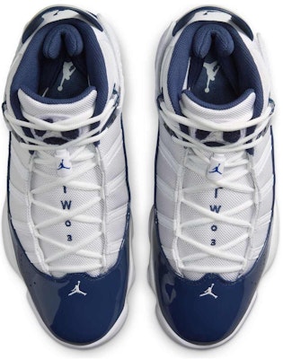 Air Jordan 6 Rings 'Midnight Navy' 322992-124 Shop Air Jordan 6 Rings 'Midnight Navy' 322992-124