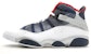 Air Jordan 6 Rings 'Olympic' Lelaki Wanita Kasut Sukan Retro. 322992-161