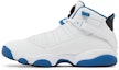 Lookbook Air Jordan 6 Rings 'Putih Dark Marina Biru' 322992-114