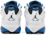 Air Jordan 6 Rings 'Putih Dark Marina Biru' 322992-114