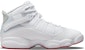 Air Jordan 6 Rings 'Putih Mystic Hibiscus' 322992-116
