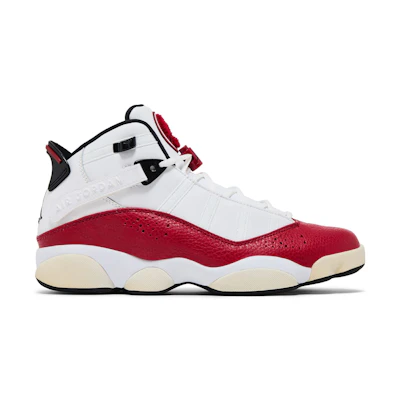 Jordan 6 Rings 'White University Red'