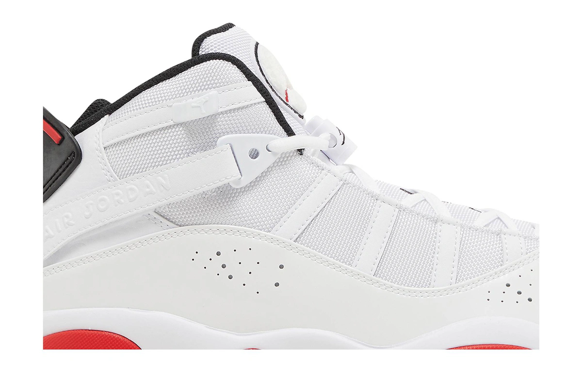 Air Jordan 6 Rings 'White University Red'