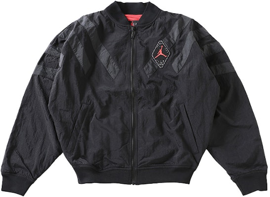 Air Jordan 6 Sport Legacy Nylon Jacket Black Zip Jacket BV5406-010 Buy Air Jordan 6 Sport Legacy Nylon Jacket Black Zip Jacket BV5406-010