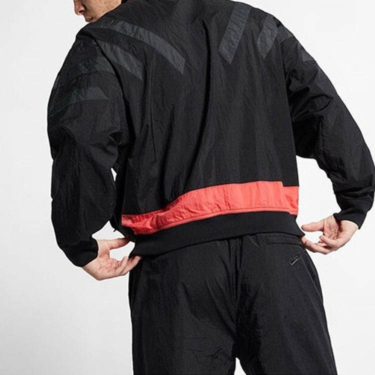 Purchase Air Jordan 6 Sport Legacy Nylon Jacket Black Zip Jacket BV5406-010