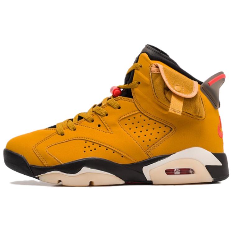 Order 耐克 Air Jordan 6 Travis Scott 联名黄配色鞋款 CN1084-300