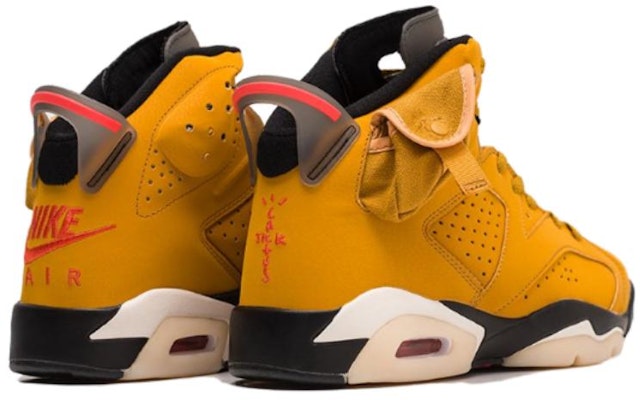 耐克 Air Jordan 6 Travis Scott 联名黄配色鞋款 CN1084-300 Lookbook 耐克 Air Jordan 6 Travis Scott 联名黄配色鞋款 CN1084-300