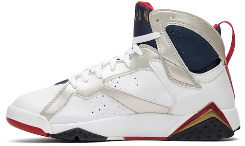 Air Jordan 7 Retro Olympic (2012) Lelaki Sneakers Retro Olympia. 304775-135 Lookbook Air Jordan 7 Retro Olympic (2012) Lelaki Sneakers Retro Olympia. 304775-135