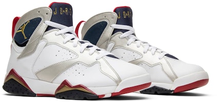 Air Jordan 7 Retro Olympic (2012) Sepatu Basket Retro Tim Nasional AS 304775-135 Cheap Air Jordan 7 Retro Olympic (2012) Sepatu Basket Retro Tim Nasional AS 304775-135